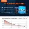 VEVOR Car Refrigerator, 12 Volt Car Refrigerator Fridge, 37 QT/35 L Dual Zone Portable Freezer, -4-50 Fahrenheit Adjustable Range