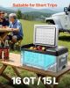 VEVOR 12 Volt Refrigerator 16 Qt