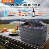 VEVOR Car Refrigerator, 12 Volt Car Refrigerator Fridge, 32 L Dual Zone Portable Freezer, -4-68 F Adjustable Range